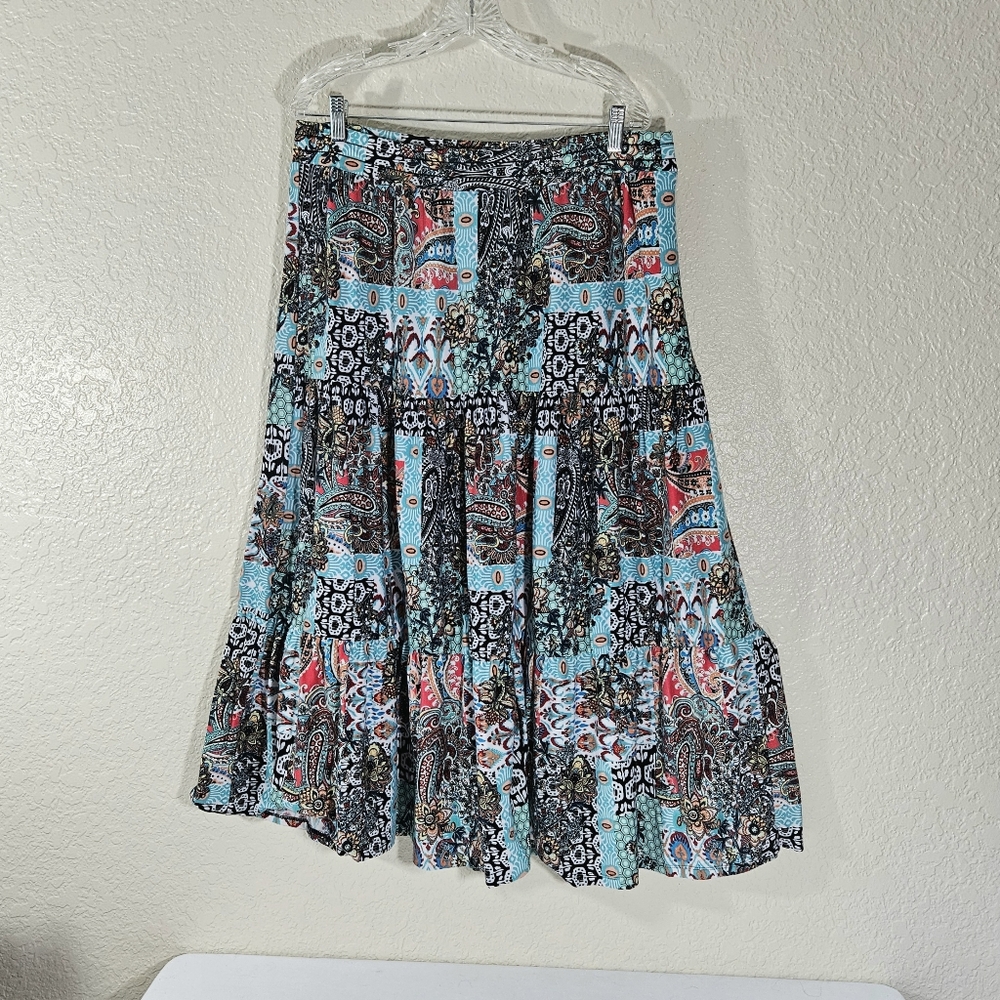 EST 1949 Bohemian Style Layered Skirt - Picture 14 of 14